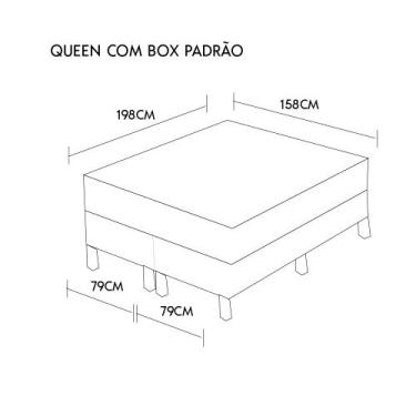 Imagem de Colchão HIBRIDO FIRME - LÁTEX FIRME - Latex Foam, BOX E KIT SPA, Queen
