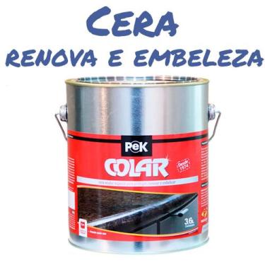 Imagem de Pek Colar Incolor 3,6kg - Cera Protetora para Bancadas, Mesas e Tampos