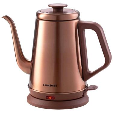 Imagem de DmofwHi Chaleira Elétrica de 1L, Aço Inoxidável, 1000W, 110V, Dourada