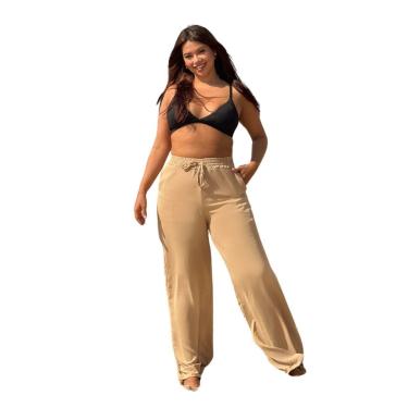 Imagem de SAÍDA PRAIA CALÇA PANTALONA PLUS SIZE-Feminino