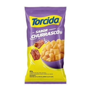 Imagem de Biscoito Salgadinho Torcida 60g C/10 Unidades, 10x Churrasco