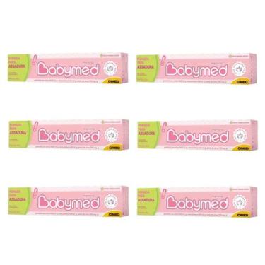 Imagem de Kit 6 Pomada Para Assaduras Babymed Menina Rosa 45g - Cimed