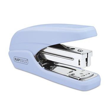 Imagem de Rapesco Grampeador X5-25ps menos esforço, capacidade para 25 folhas (azul pó) (1340)