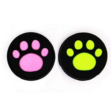Imagem de Boné de silicone com aderência no polegar e palito para PS4 Xbox ONE Xbox 360 PS3 PS2 Cat Paw (I)