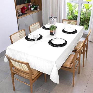 Imagem de Toalha de Mesa Retangular 6 Lugares Texturatta 2,10 x 1,50 - Cozzilar,