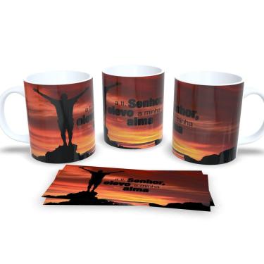 Imagem de Canecas Evangélicas Personalizadas Fé e Inspiração em Cada Gole