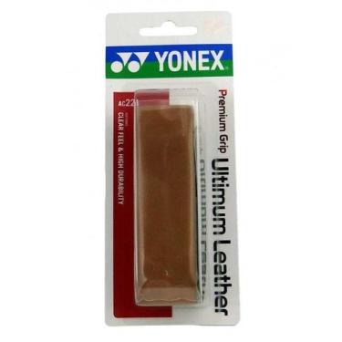 Imagem de Grip de Couro Natural Yonex Ultimum Leather Marrom - Babolat
