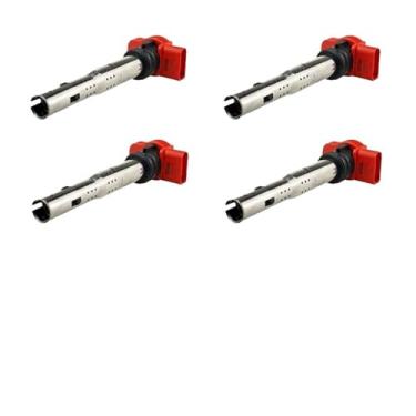 Imagem de Bobinas de ignição de carro compatíveis com Porsche Panamera S E-Hybrid Cayenne compatíveis com A4L A5 A6 A6L A7 A8L Q5 Q7 RS6 compatíveis com VW Touareg Phideon 95860210200