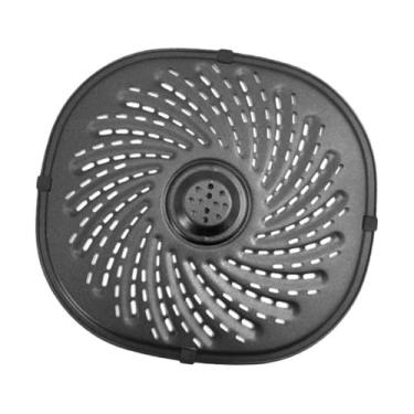 Imagem de Fenteer Air Fryer Substitui Grill Pan Fryer Grate Inserir bandeja de panela para batatas fritas, 25.3cmx23.4cm