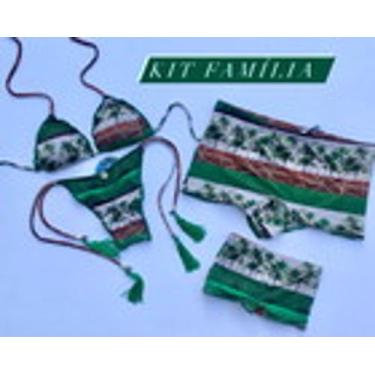 Imagem de Kit Família Biquíni & Sungas Pai & Filho - keep collection