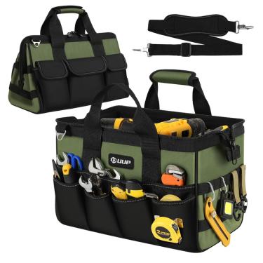 Imagem de Bolsa de ferramentas uup Heavy Duty 38 cm, 16 bolsos com alça de ombro