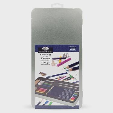 Imagem de Estojo para Colorir Royal & Langnickel em Metal 32 Peças - Rset-art2407-3t