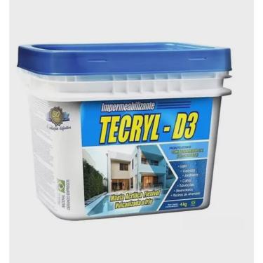 Imagem de Impermeabilizante Manta Liquida Tecryl D3 4kg Branco