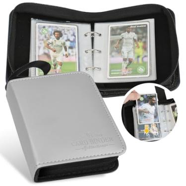 Imagem de Foalgo Pasta Para Cartões Colecionáveis, Álbum De Coleção Com 80 Bolsos Laterais, Colecionáveis 1 Bolso Tgc, Mtg, Cards Beisebol, Yu-Gi-Oh!