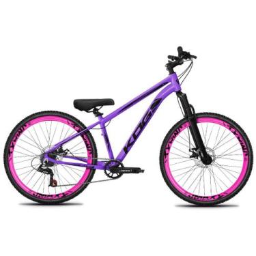 Imagem de Bicicleta Aro 29 KOG 1X7 Tipo Freeride Viking Hupi Gios, Lilas brilho,