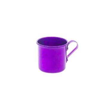 Imagem de Kit 80 Canecas 100Ml Aluminio Café Colorida Cozinha Sofisticada - Terr