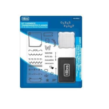 Imagem de Kit Carimbos Transparentes Planner TILIBRA
