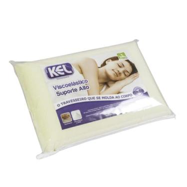 Imagem de Travesseiro Viscoelástico Suporte Alto - Kel
