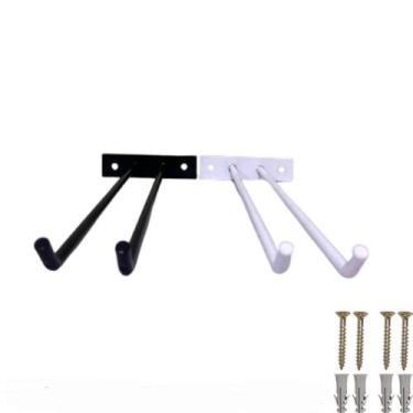 Imagem de Suporte de Vassouras e Rodos Parede Reforçado 27CM Metalize, Branco