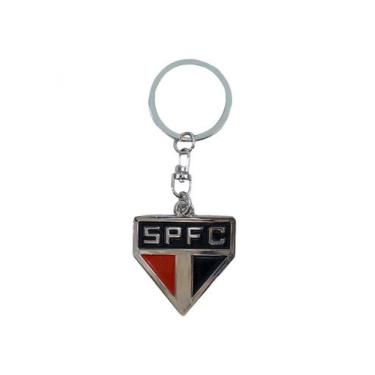 Imagem de Chaveiro Metal Brasão time São Paulo SPFC Licenciado - Mileno
