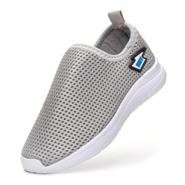 Imagem de Tenis Meia Infantil Knit Super Conforto Casual Leve Estilo Cinza (Cinza, BR, Criança de 4 a 8 anos, Numérico, 28)