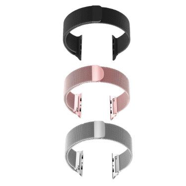 Imagem de Pulseira Magnetica Relogio Smartwatch Kit 3 Pulseiras