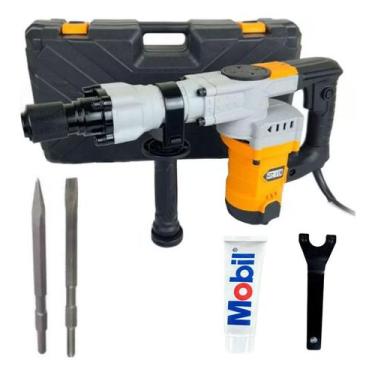 Imagem de Martelete Demolidor Rompedor 16J 1900w Industrial 10kg St9424 Profissi