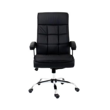 Imagem de Cadeira De Escritório Presidente Bump Preto Preto