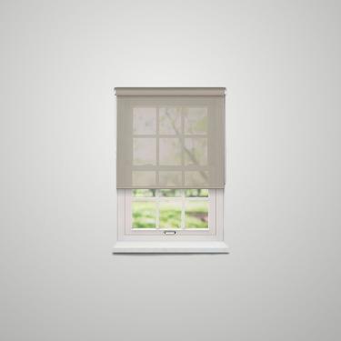 Imagem de Persiana Rolo Translucida Marrom - 2,60m X 1,90m