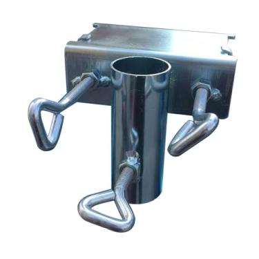 Imagem de Bothyi Grampo de suporte para guarda-chuva de pátio, suporte para guarda-chuva de deck, fácil instalação, grampo fixo para guarda- de pátio, cerca de