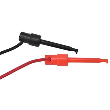 Imagem de Líder do Teste BNC, Manutenção de Veículos de Osciloscópio de 100 Cm, Gancho de Teste Duplo de Plugue Masculino, Compatível Com Todos Os Dispositivos de Interfaces BNC, Jaqueta