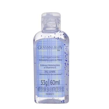 Imagem de Álcool em Gel Higienizante Giovanna Baby 60 ml Blue