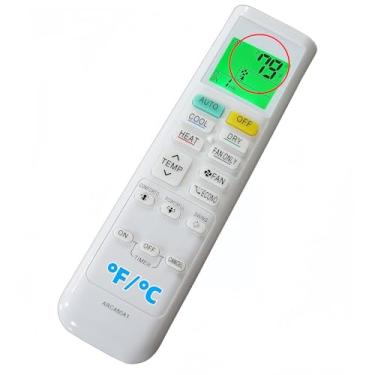 Imagem de Substituição para controle remoto de ar condicionado Daikin ARC480A1 ARC480A30 ARC480A31 ARC480A32 ARC480A33 ARC480A34 ARC480A35 ARC480A36 ARC480A37 com luz de fundo it e Celsius)