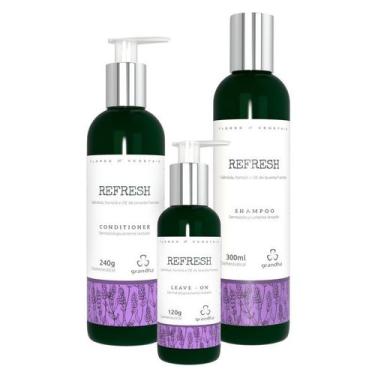 Imagem de Kit refresh flores e vegetais grandha terapia capilar