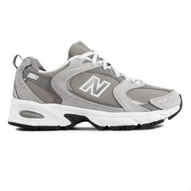 Imagem de Tênis New Balance 530 Retro Unissex, Cinza, Branco, 38