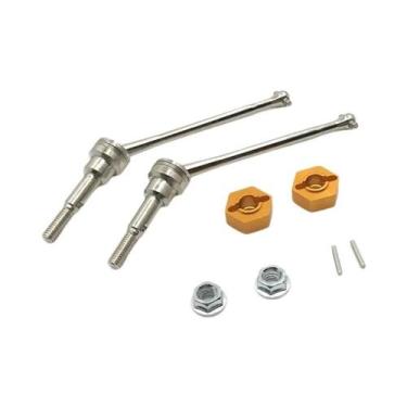 Imagem de Escala 1/12 Wltoys 12423 12427 12428 Controle Remoto Carro Metal Upgra