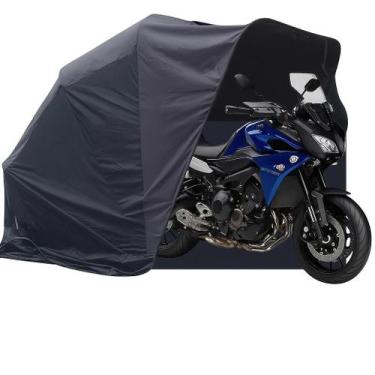 Imagem de Garagem Retrátil Iglucar Moto Yamaha MT-09 Tracer Proteção Premium UV 
