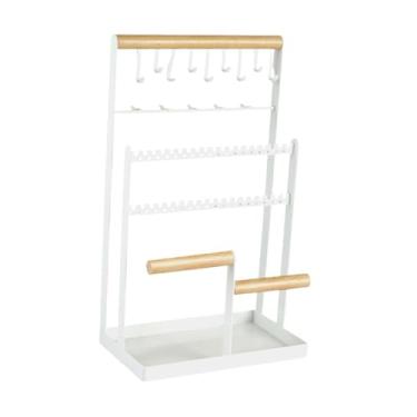 Imagem de Vaveren Suporte para joias, expositor de joias, porta-brincos para presente de aniversário, organizador de colares para anéis, loja de brincos, colares e