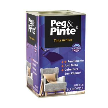 Imagem de Tinta Acrí Peg&pinte 18 Litros  Branco Gelo