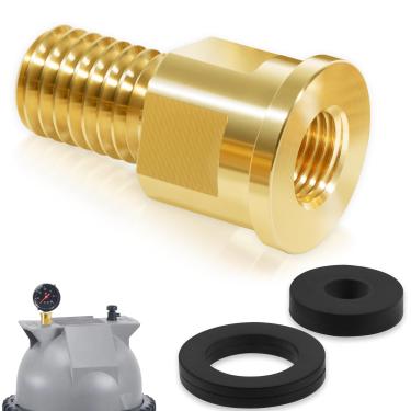 Imagem de Adaptador de manômetro de latão R0557100 com anel de vedação para filtros de piscina e spa