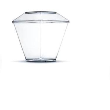 Imagem de Copo Pic 151 Cristal Com Tampa 150ml Com 10 Plastilânia