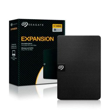 Imagem de HD Externo Portátil Seagate Expansion 1TB, USB 3.0, 2.5", Preto, STKM1