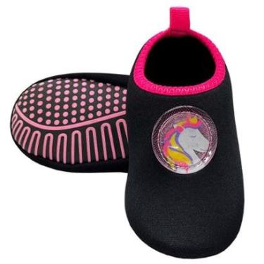 Imagem de Sapatilha Infantil Unicórnio Antiderrapante Conforto Menina Magicc Kids S_111-Feminino