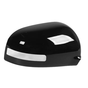 Imagem de Luocute Lateral Lateral Traseira Vista de Asa na Asa Tampa de Tampa, Tampa Traseira Tampa de Espelho de Alta Resistência à Porta Preta Espelhamento Tampa (À direita (7632C490HA))