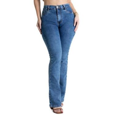 Imagem de Calça Jeans Sawary Boot Cut - 280679 Azul, Azul, 46