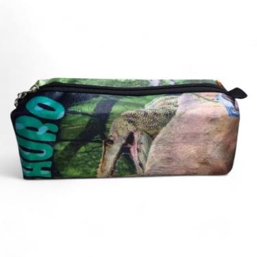 Imagem de Estojo Escolar Infantil Porta Lapis Feminino Masculino Grande Reforçad