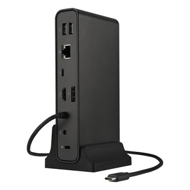 Imagem de Asus Estação de ancoragem DC300 – para mouse, teclado, monitor, notebook – capacidade de carregamento – leitor de cartão de memória – SD – 150 W – USB tipo C – 3 monitores suportados – 4K – 3840 x