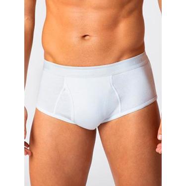 Imagem de Cueca Slip Lupo 00546-003 Masculina Sem Costura Com Abertura Algodão T