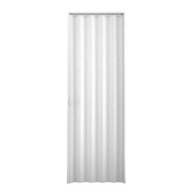 Imagem de Porta Sanfonada de PVC Branca Plasbil 210x130cm