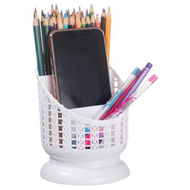 Imagem de Porta Objetos Organizador De Mesa Para Escritório Celular 073 - PGB, B